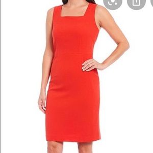 COPY - Kasper square neck sheath dress